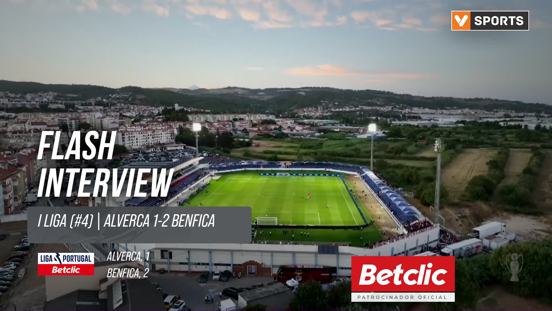 I Liga (#4) | Alverca 1-2 Benfica: Flash Interview Alexsandro Amorim