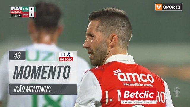 Braga, Jogada, João Moutinho aos 43'