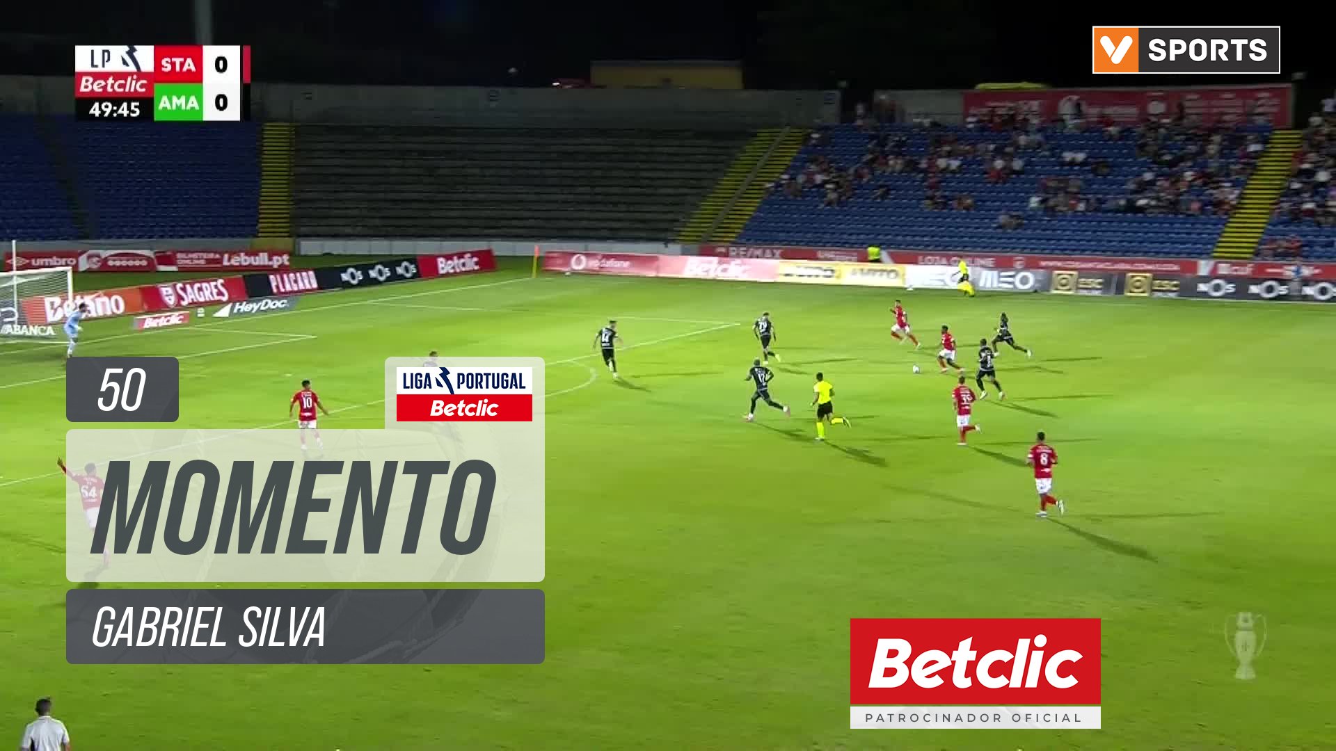 Santa Clara, Jogada, Gabriel Silva aos 50'