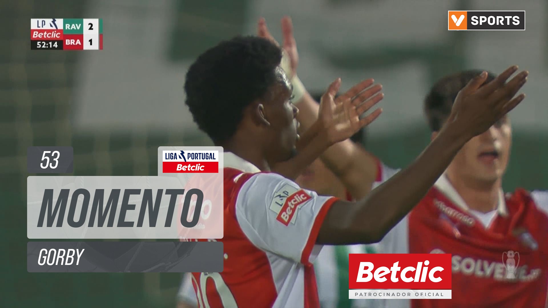 Braga, Jogada, Gorby aos 53'