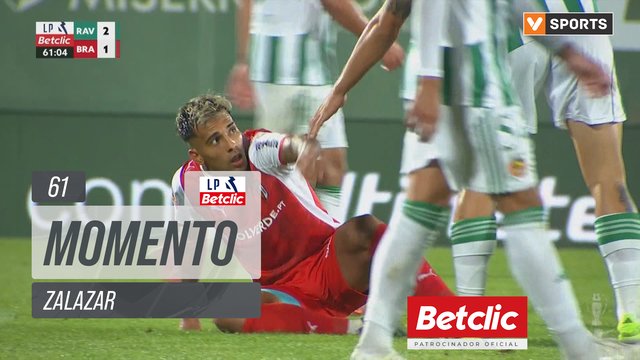 Braga, Jogada, Zalazar aos 61'