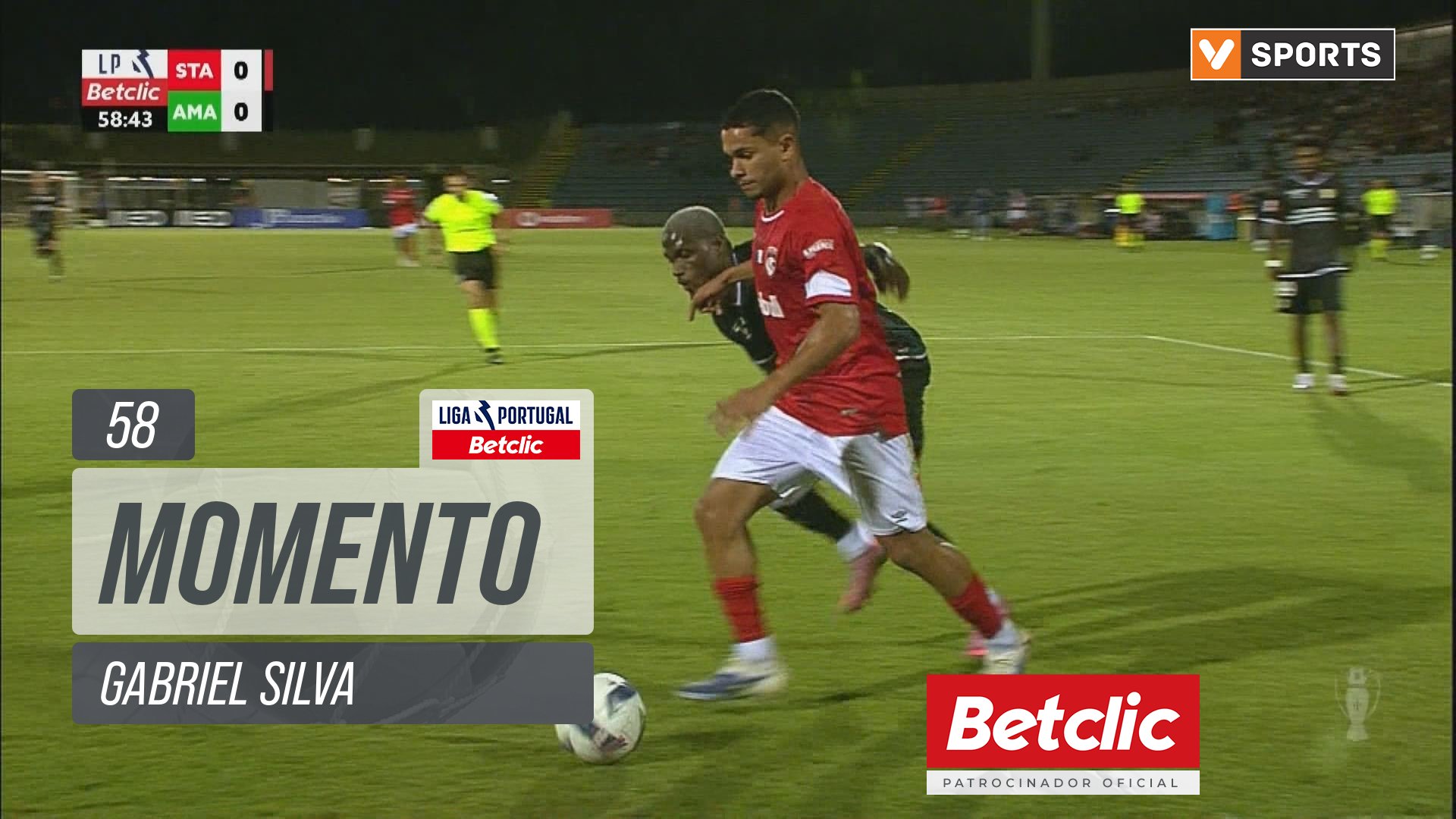 Santa Clara, Jogada, Gabriel Silva aos 58'