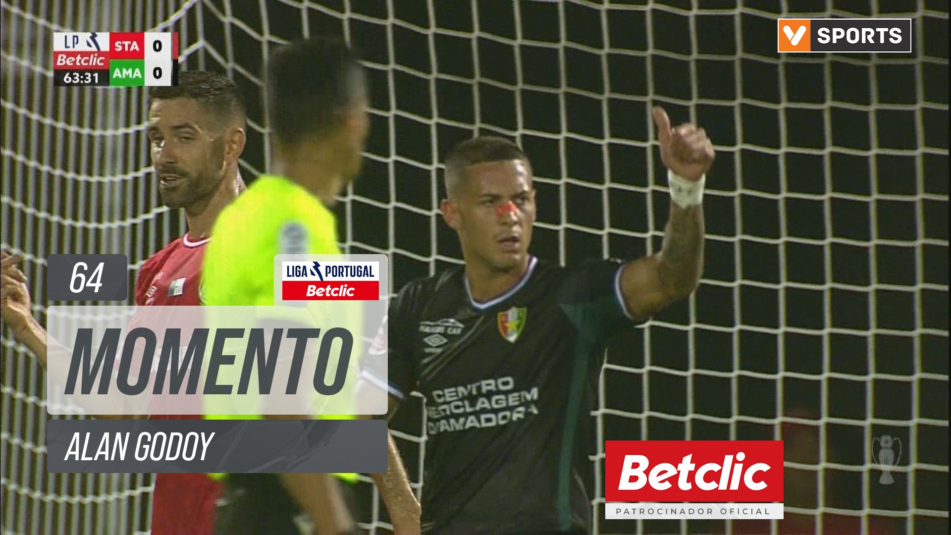 Estrela Amadora, Jogada, Alan Godoy aos 64'
