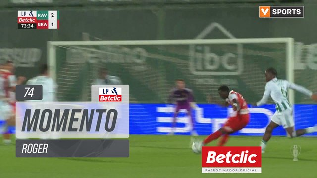 Braga, Jogada, Roger aos 74'