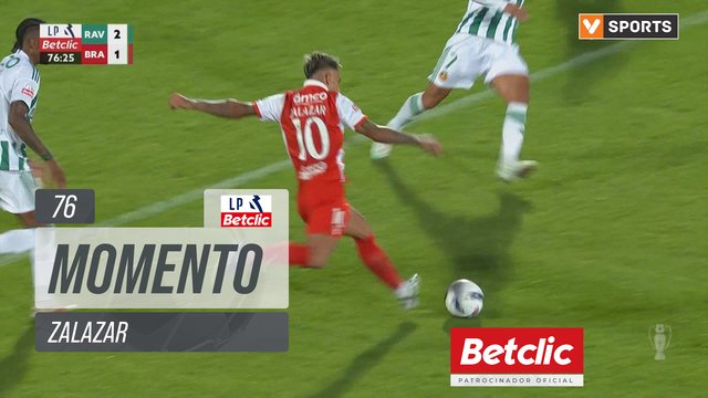 Braga, Jogada, Zalazar aos 76'
