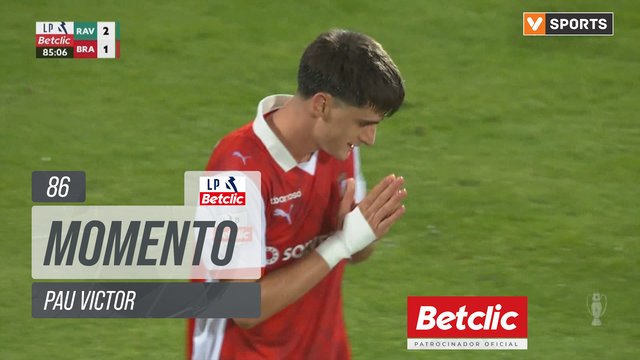 Braga, Jogada, Pau Victor aos 86'