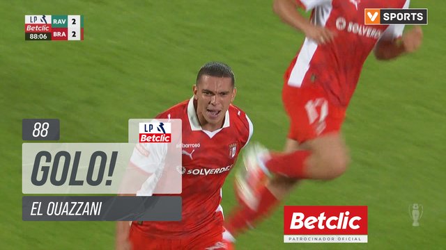 GOLO! Braga, El Ouazzani aos 88', Rio Ave 2-2 Braga