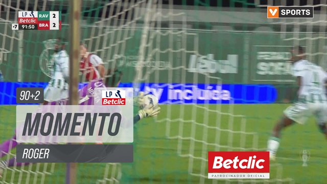 Braga, Jogada, Roger aos 90'+2'