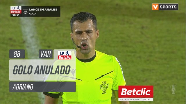 Santa Clara, Golo Anulado, Adriano aos 88'
