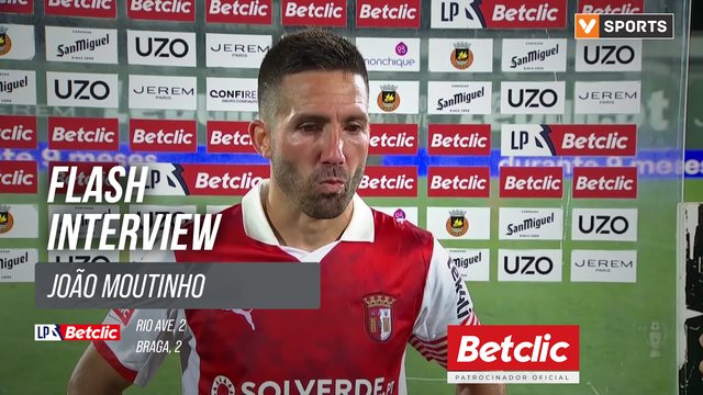 I Liga (#4) | Rio Ave 2-2 Braga: Flash Interview João Moutinho