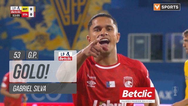 GOLO! Santa Clara, Gabriel Silva aos 53', Estoril 0-1 Santa Clara