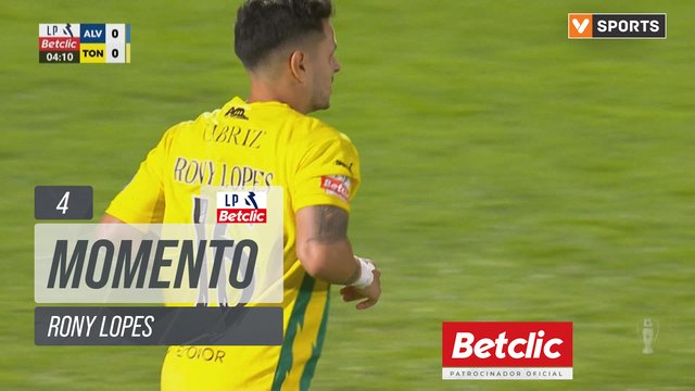 Tondela, Jogada, Rony Lopes aos 4'