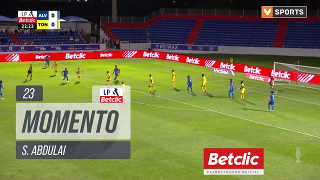 Alverca, Jogada, S. Abdulai aos 23'