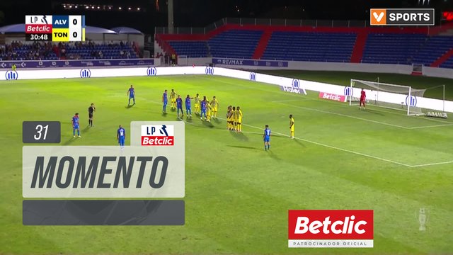 Alverca, Jogada, Lincoln aos 31'