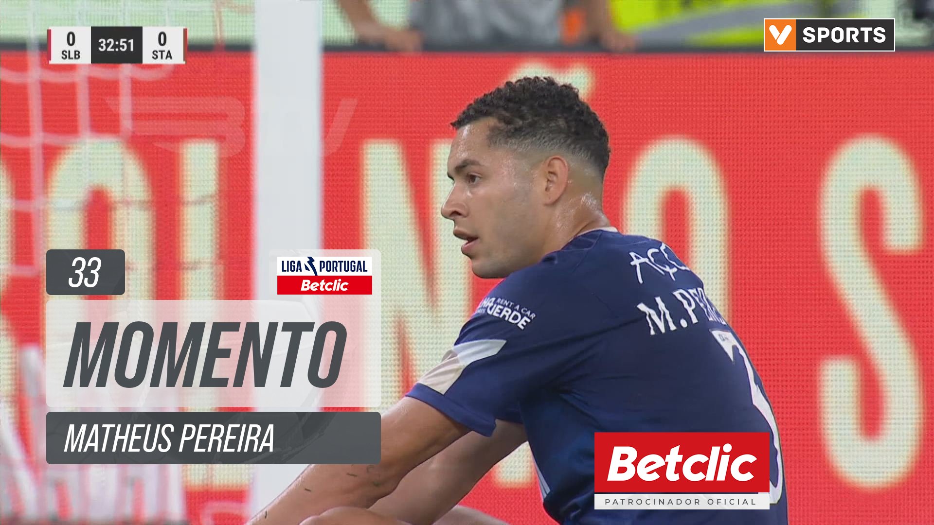 Santa Clara, Jogada, Matheus Pereira aos 33'