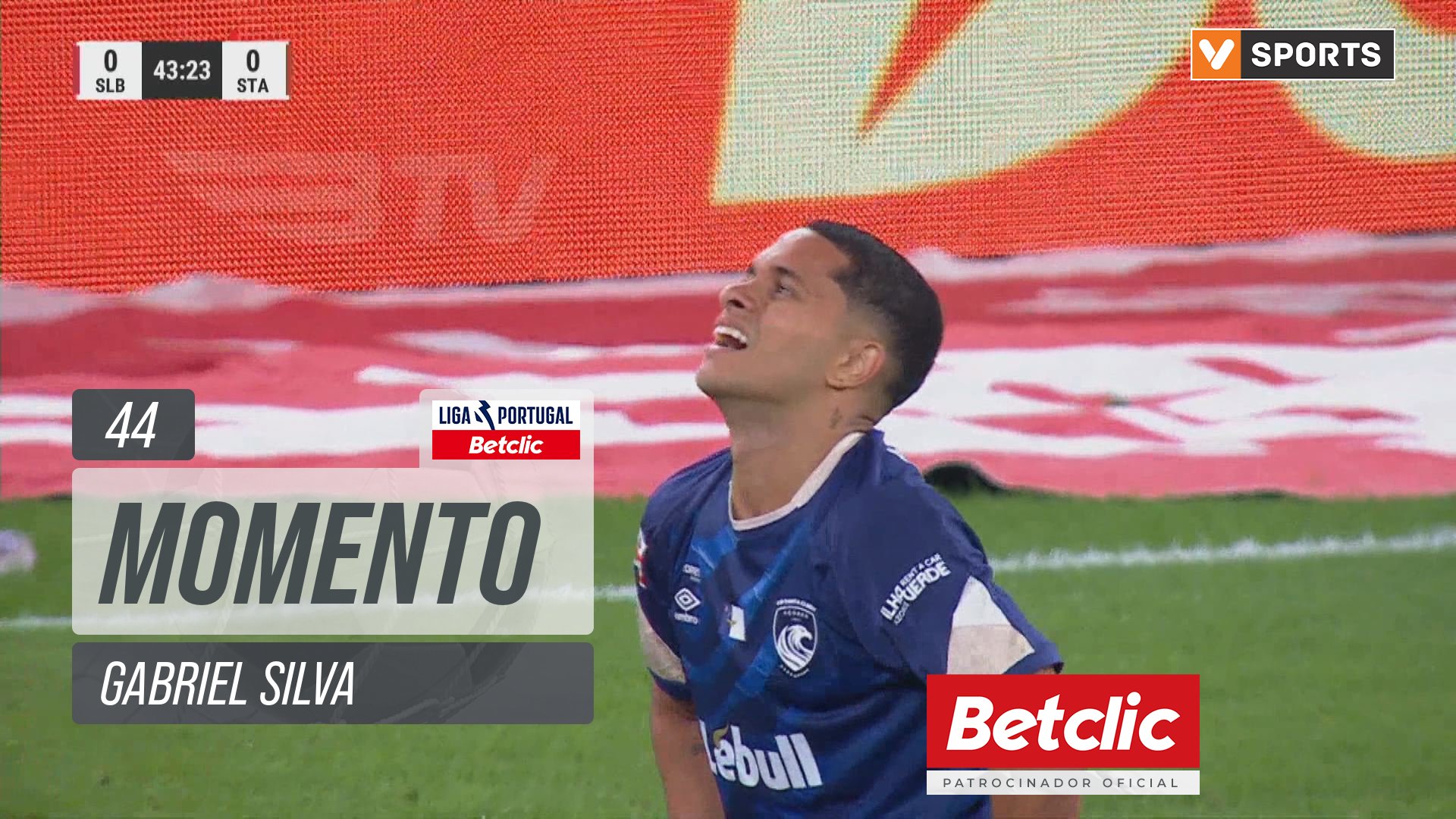 Santa Clara, Jogada, Gabriel Silva aos 44'