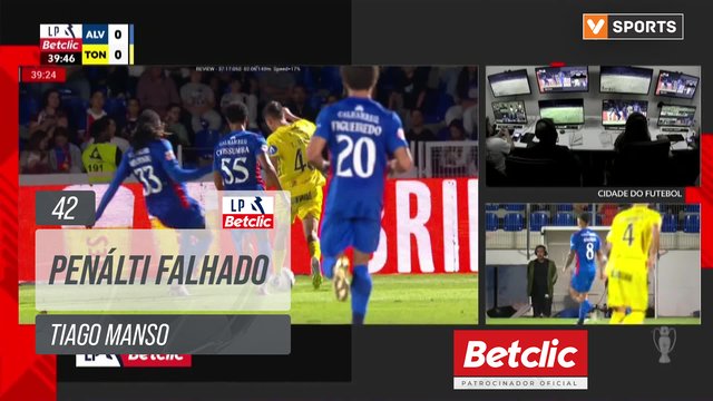 Tondela, Jogada, Tiago Manso aos 42'