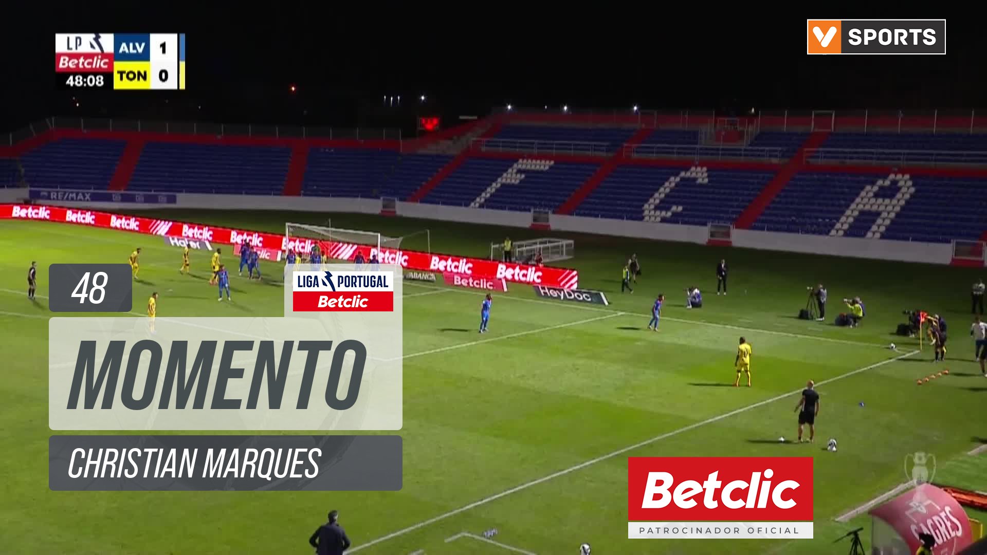 Tondela, Jogada, Christian Marques aos 48'