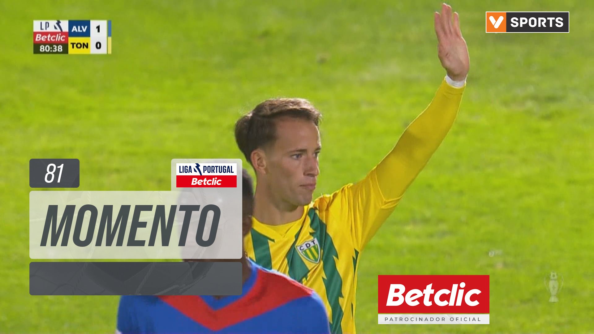 Tondela, Jogada, Hugo Félix aos 81'