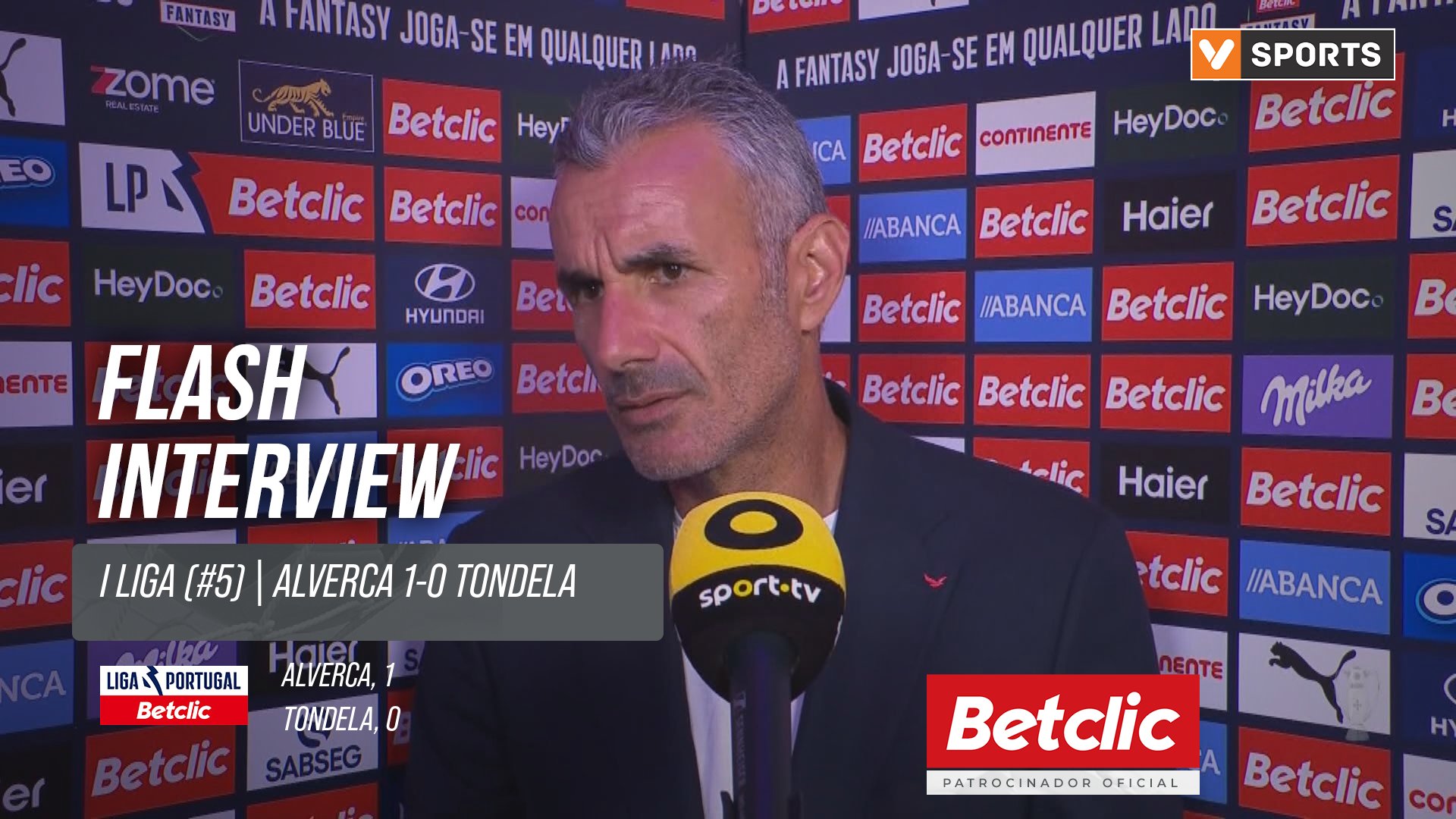 I Liga (#5) | Alverca 1-0 Tondela: Flash Interview Ivo Vieira
