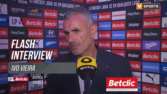 I Liga (#5) | Alverca 1-0 Tondela: Flash Interview Ivo Vieira