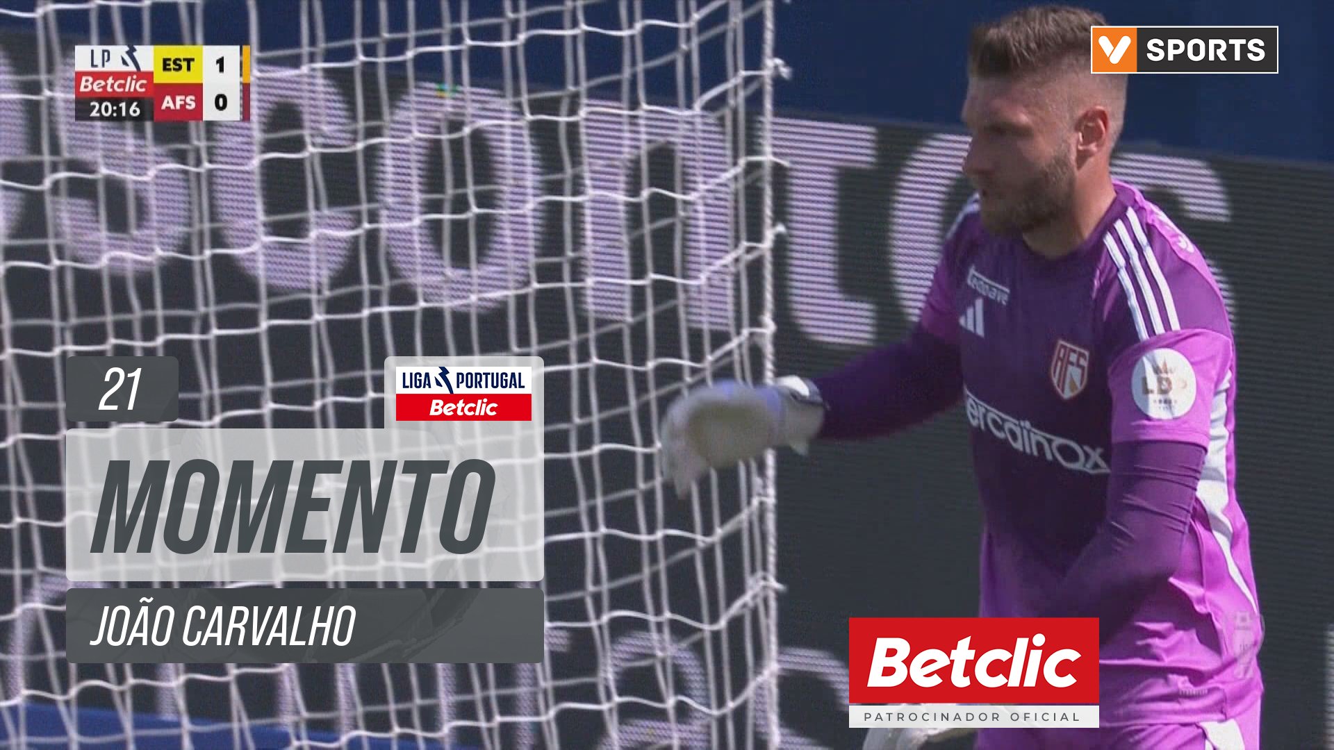 Estoril, Jogada, João Carvalho aos 21'