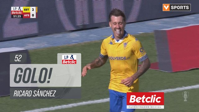 GOLO! Estoril, Ricard Sánchez aos 52', Estoril 3-0 AVS