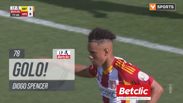GOLO! AVS, Diogo Spencer aos 78', Estoril 3-1 AVS