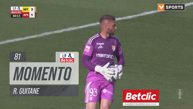 Estoril, Jogada, R. Guitane aos 81'