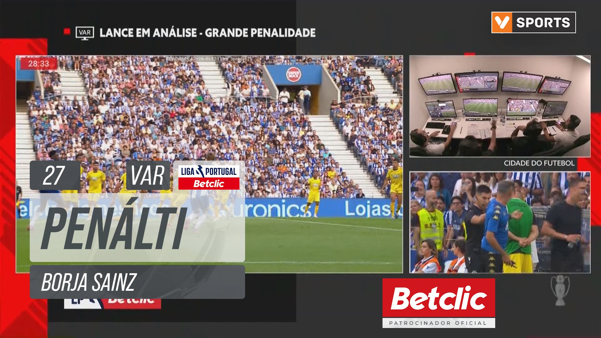 FC Porto, Penálti, Borja Sainz aos 27'