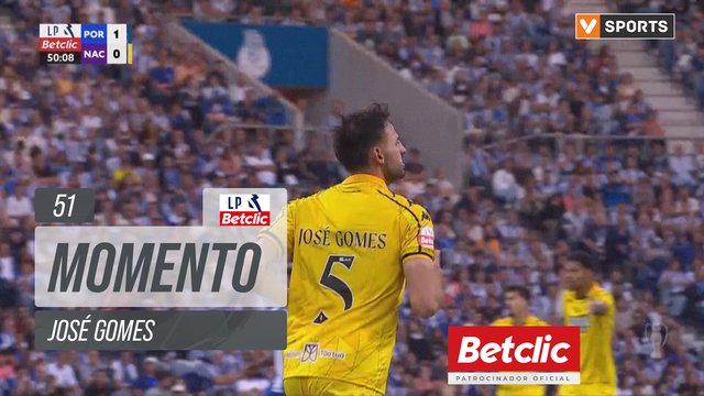 Nacional, Jogada, José Gomes aos 51'