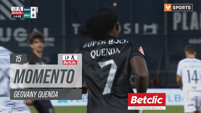 Sporting, Jogada, Geovany Quenda aos 15'
