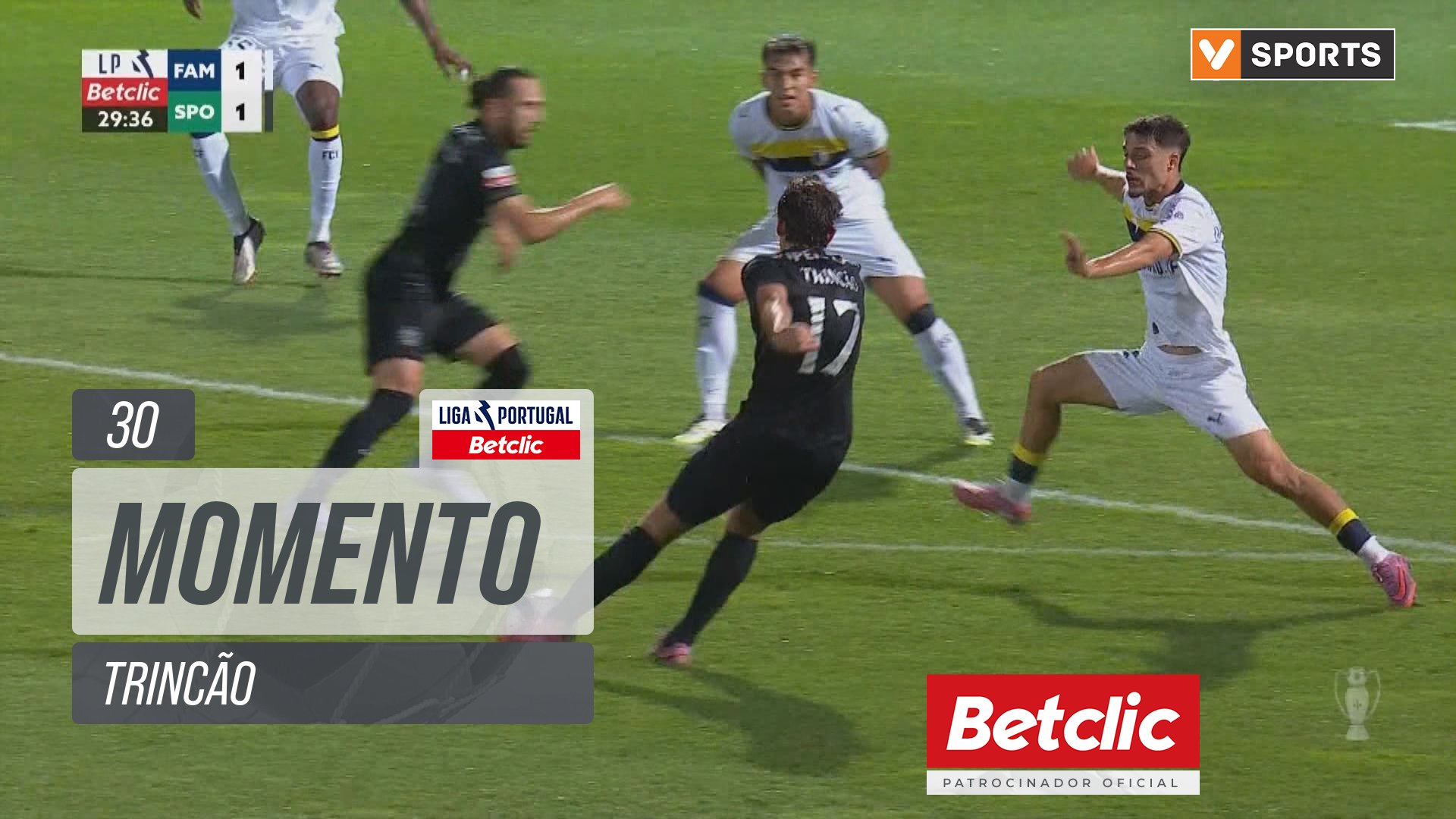 Sporting, Jogada, Trincão aos 30'