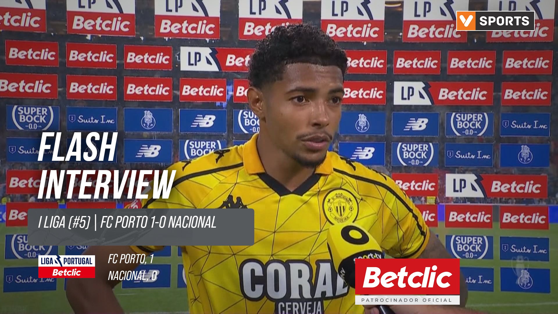I Liga (#5) | FC Porto 1-0 Nacional: Flash Interview Matheus Dias