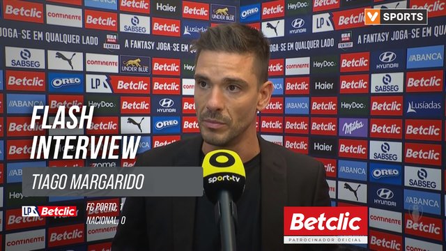 I Liga (#5) | FC Porto 1-0 Nacional: Flash Interview Tiago Margarido