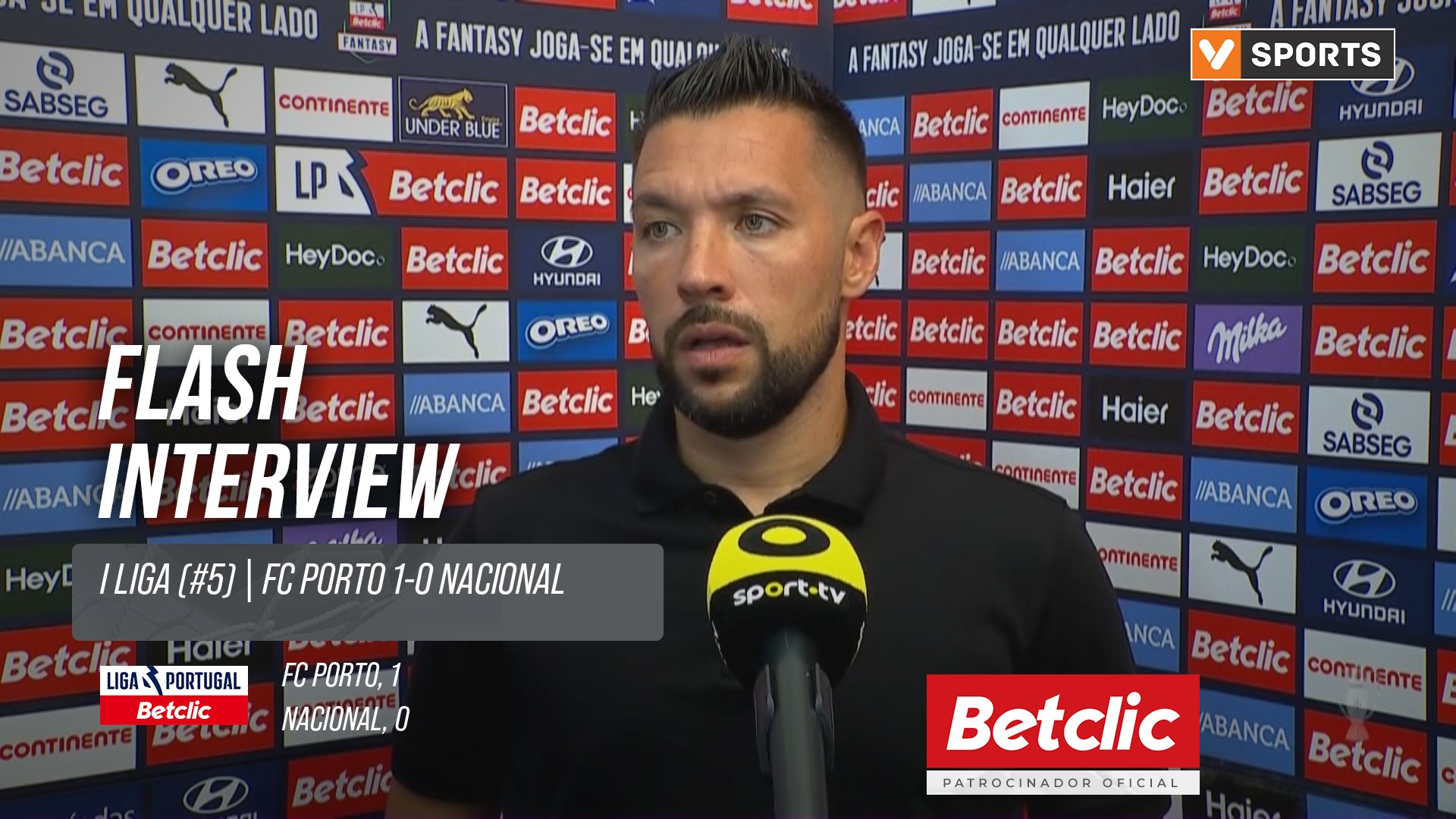 I Liga (#5) | FC Porto 1-0 Nacional: Flash Interview Francesco Farioli
