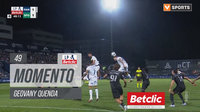 Sporting, Jogada, Geovany Quenda aos 49'