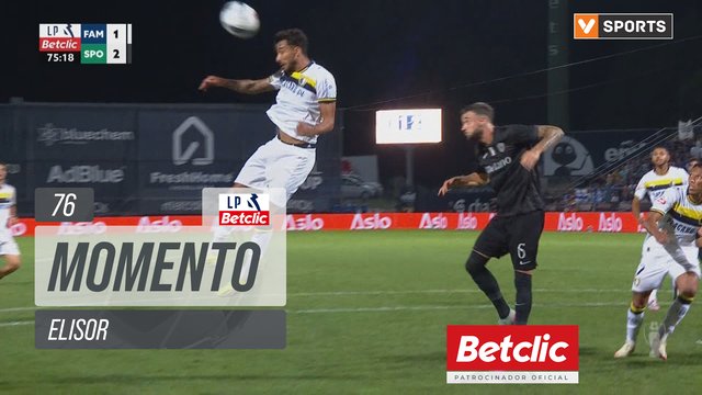 Famalicão, Jogada, Elisor aos 76'