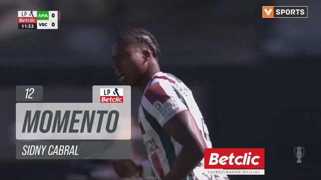 Estrela Amadora, Jogada, Sidny Cabral aos 12'