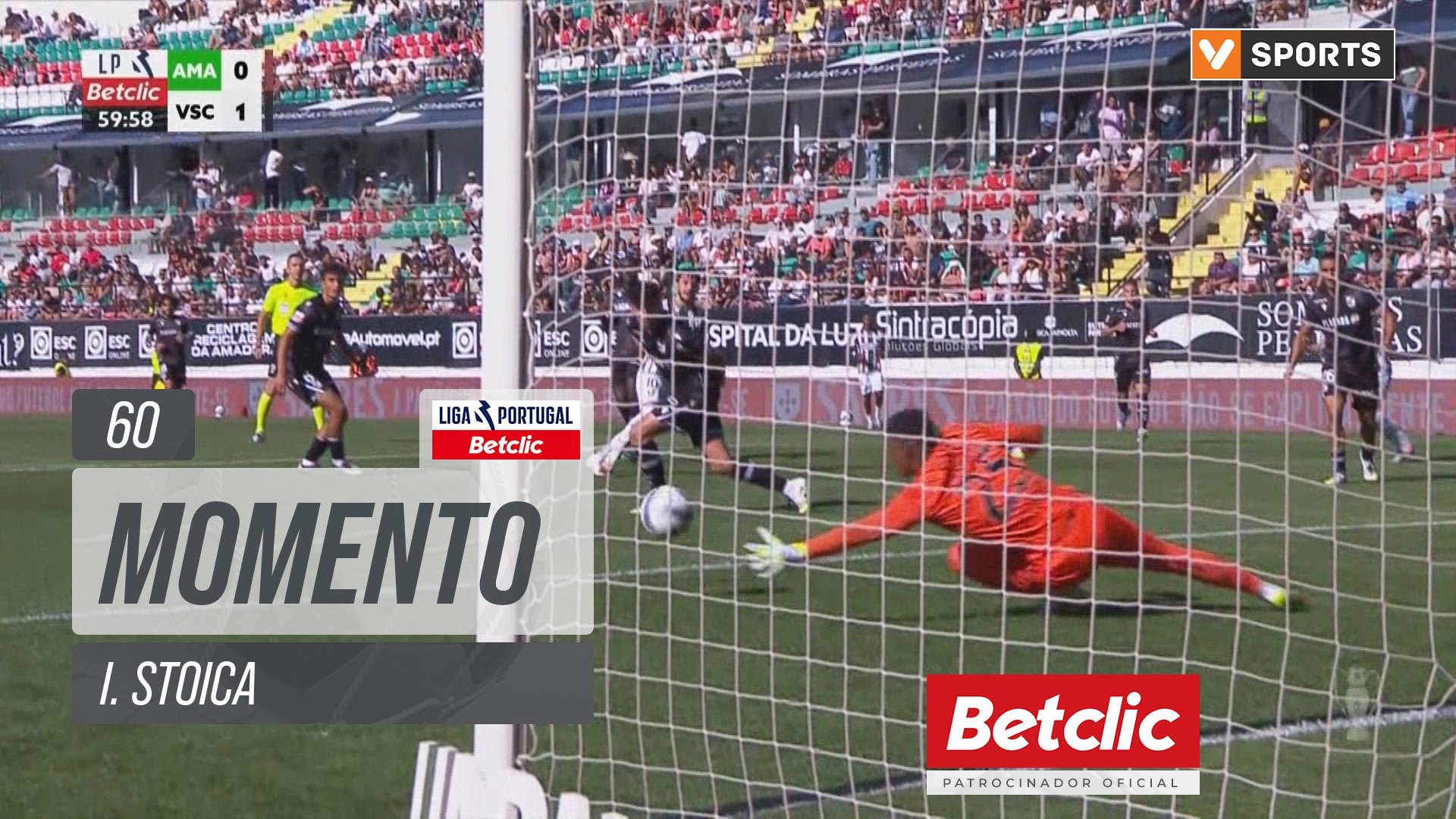 Estrela Amadora, Jogada, I. Stoica aos 60'
