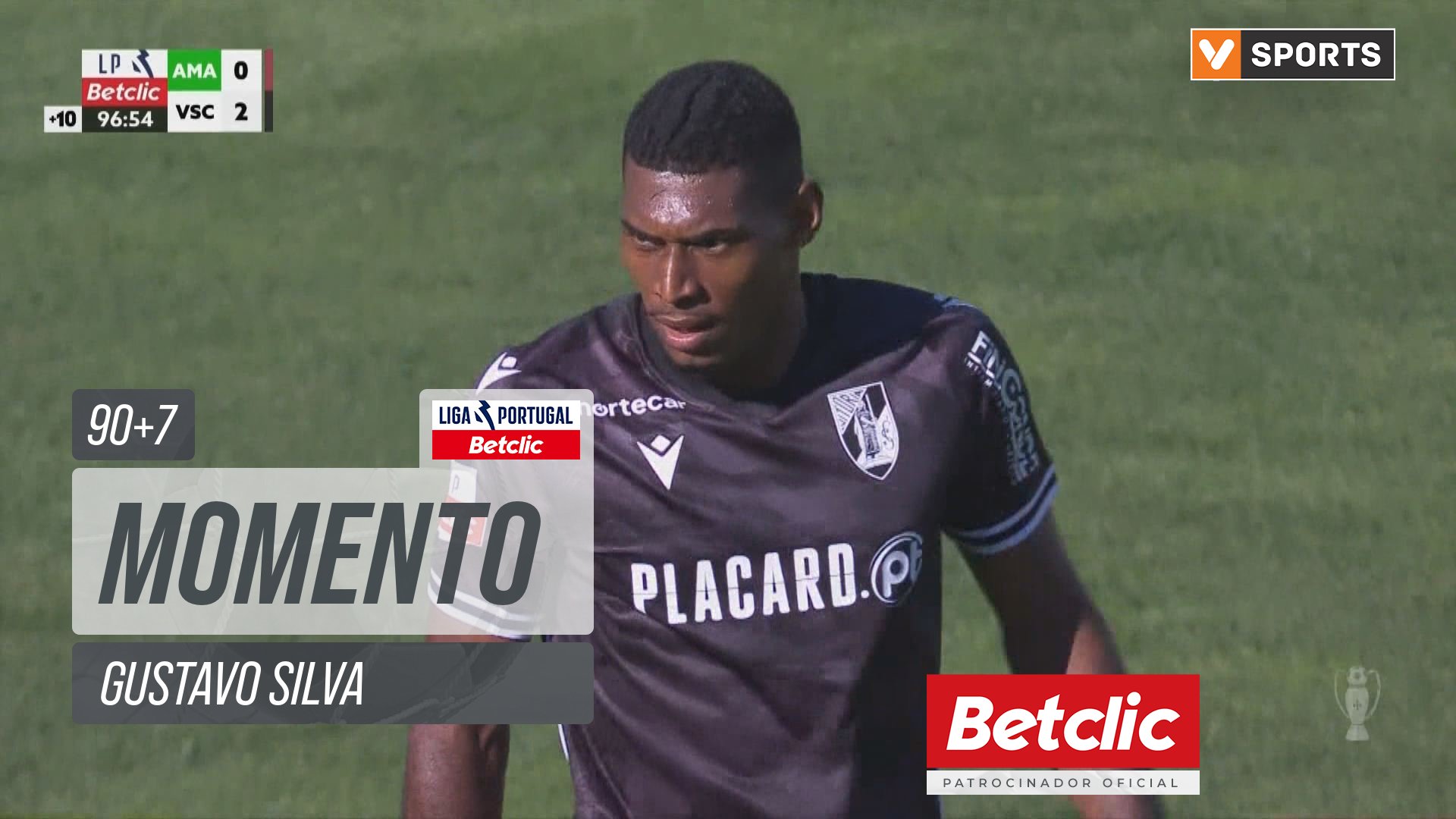 Vitória SC, Jogada, Gustavo Silva aos 90'+7'