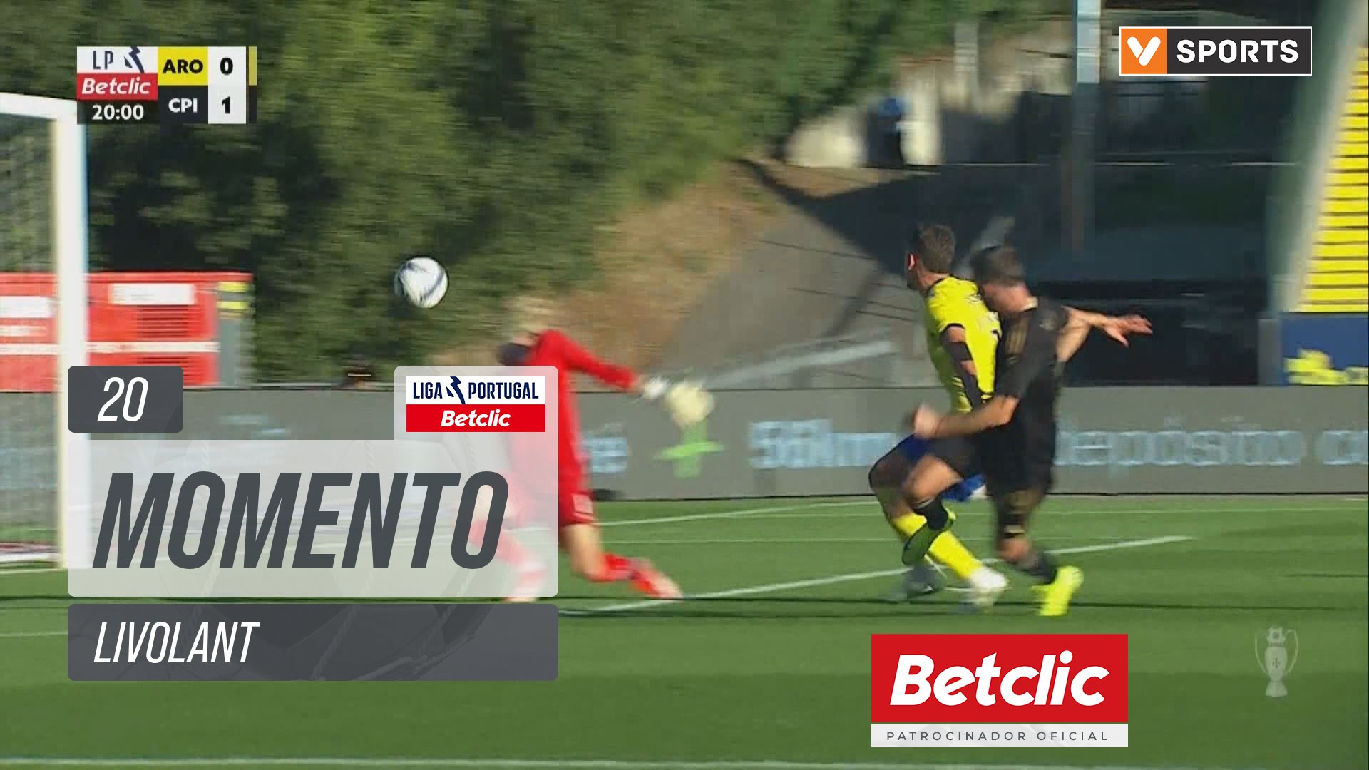 Casa Pia, Jogada, Livolant aos 20'