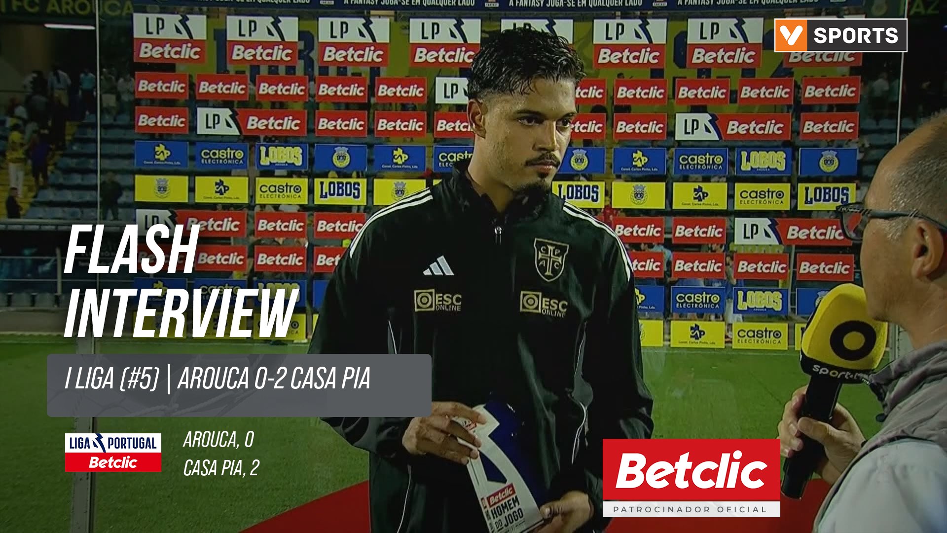 I Liga (#5) | Arouca 0-2 Casa Pia: Flash Interview Sousa