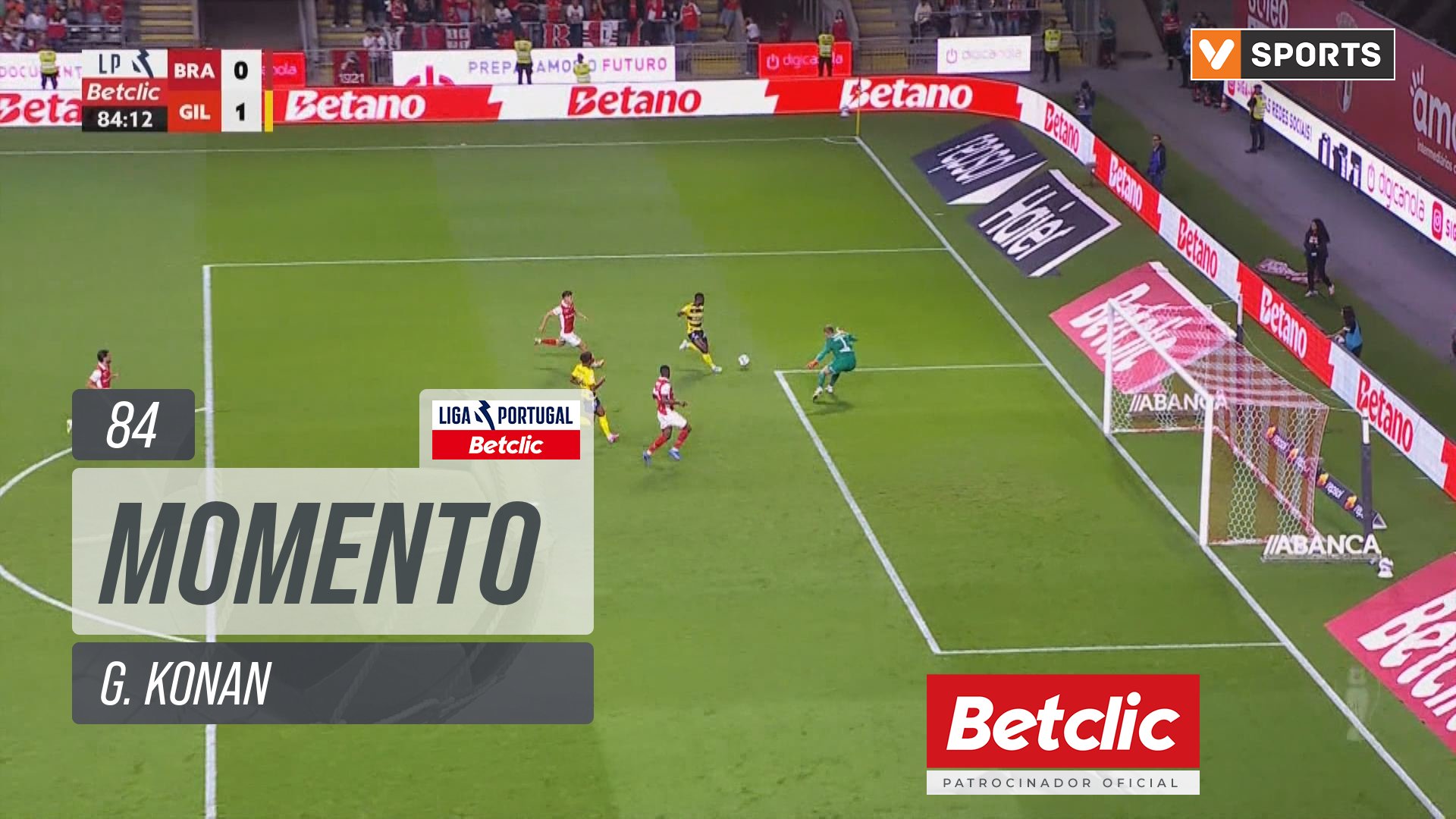 Gil Vicente, Jogada, G. Konan aos 84'