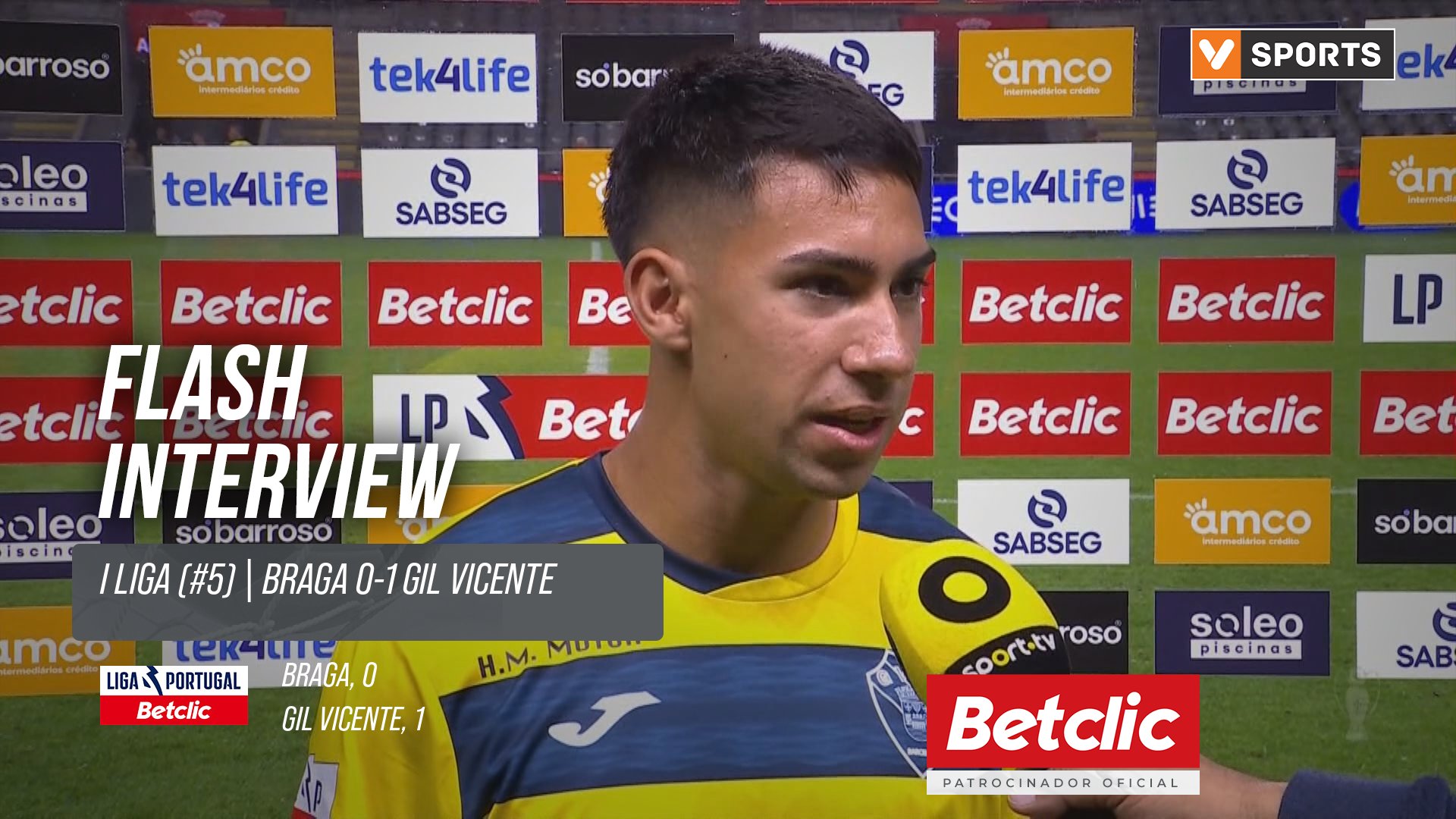 I Liga (#5) | Braga 0-1 Gil Vicente: Flash Interview Agustín Morales