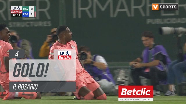 GOLO! FC Porto, P. Rosario aos 4', Rio Ave 0-1 FC Porto