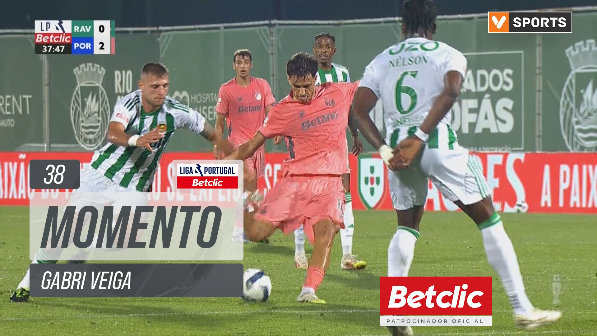 FC Porto, Jogada, Gabri Veiga aos 38'