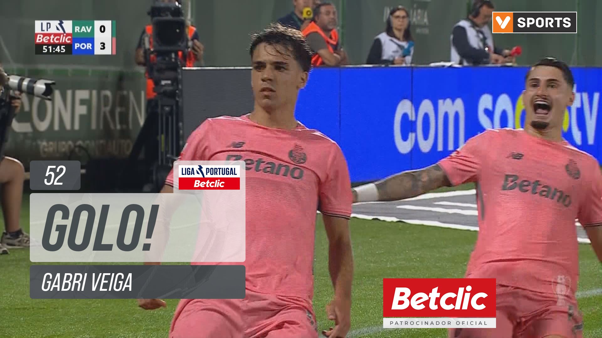 GOLO! FC Porto, Gabri Veiga aos 52', Rio Ave 0-3 FC Porto