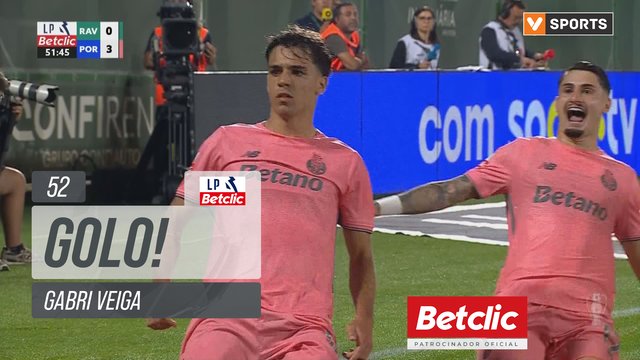 GOLO! FC Porto, Gabri Veiga aos 52', Rio Ave 0-3 FC Porto