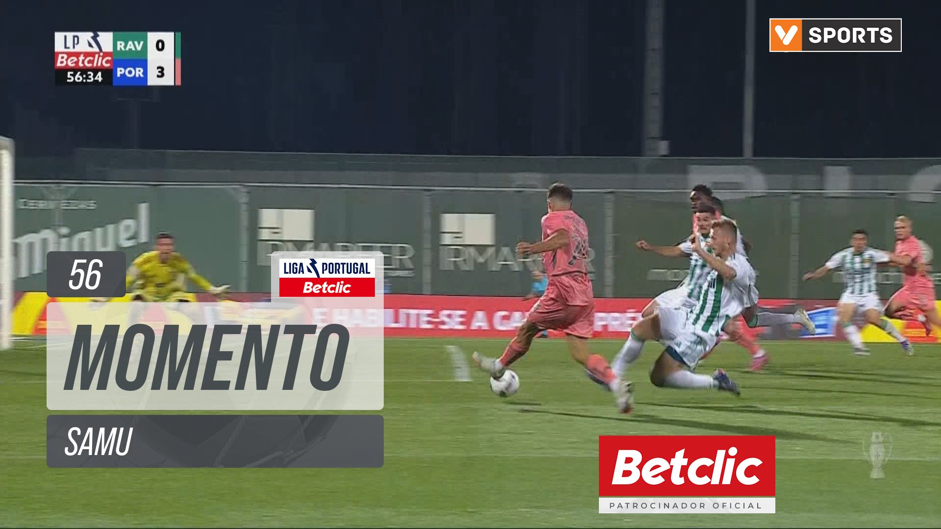 FC Porto, Jogada, Samu aos 56'